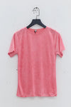 BASERANGE short-sleeved T-shirt TOOT-VE-AU23 drunk powder